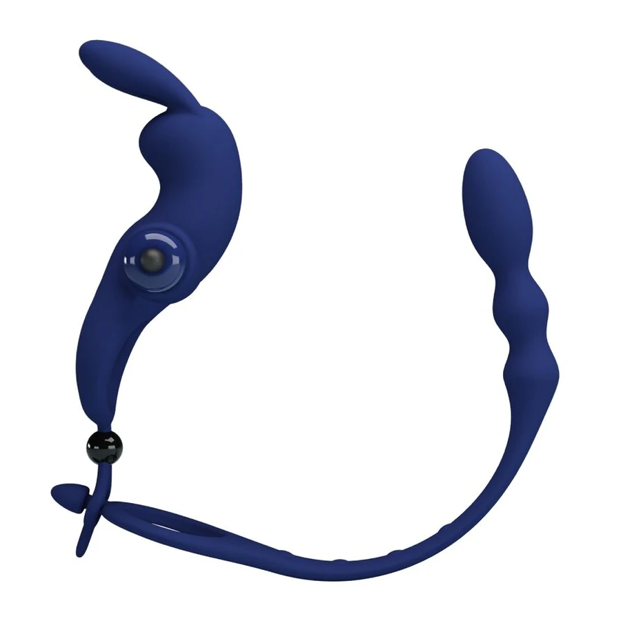 PRETTY LOVE - AYAD ANEL VIBRADOR COELHO COM PLUG AZUL